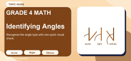 Identifying Angles for 4th Grade
