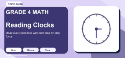 Reading Clocks for 4th Grade