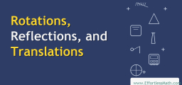 Rotations, Reflections, and Translations: Complete Guide with Video and Examples