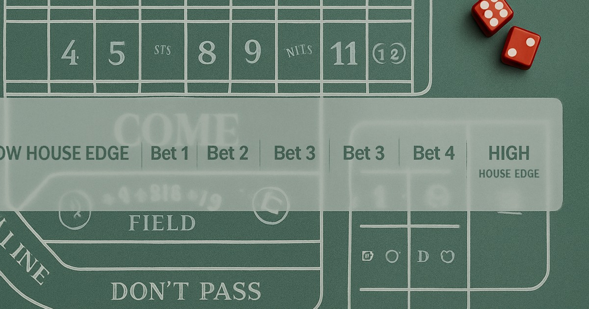 Ranking Craps Bets From Lowest House Edge to Worst | Effortless Math