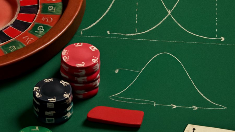 Roulette Inside vs. Outside Bets: A Risk-Adjusted Comparison educational illustration about What counts as an outside bet