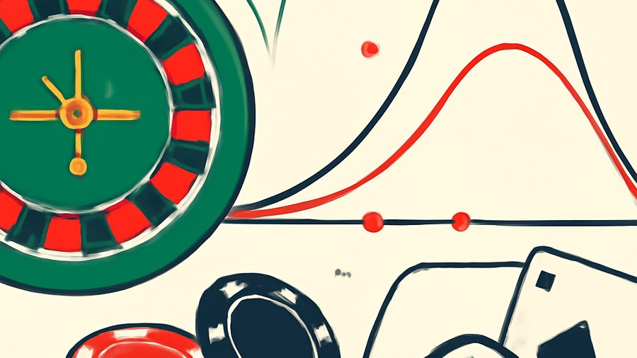 Roulette Wheel Bias: When the Casino's Hardware Actually Tilts educational illustration about Online RNG roulette has no hardware to tilt
