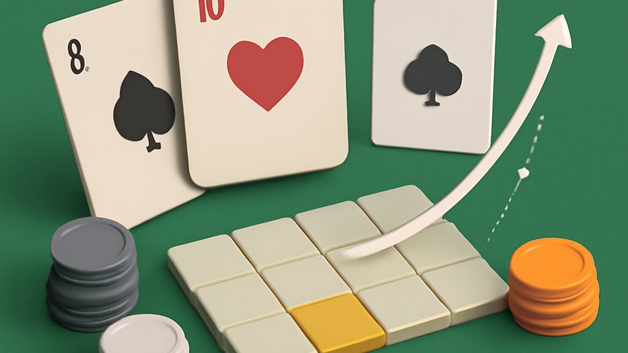 Splitting Pairs: Eight Decisions Where Math Disagrees With Intuition educational illustration about The eight-pair against a ten, line by line