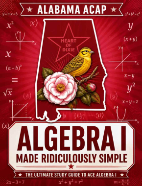 Alabama ACAP Algebra I Made Ridiculously Simple