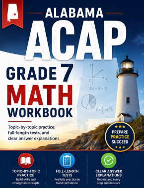 Alabama ACAP 7th Grade Math Workbook