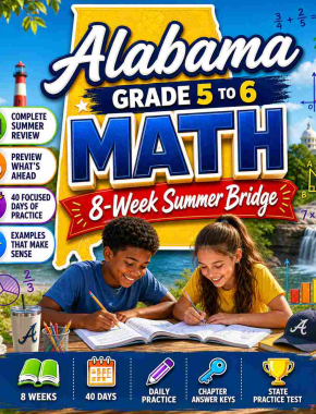 Alabama Summer Math Bridge Grade 5 to Grade 6