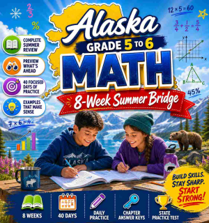 Alaska Summer Math Bridge Grade 5 to Grade 6