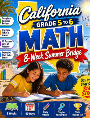 California Summer Math Bridge Grade 5 to Grade 6