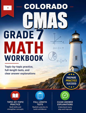 Colorado CMAS 7th Grade Math Workbook