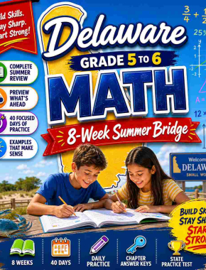 Delaware Summer Math Bridge Grade 5 to Grade 6