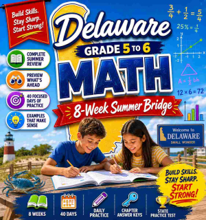 Delaware Summer Math Bridge Grade 5 to Grade 6