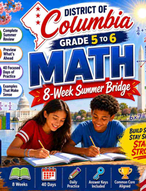 District of Columbia Summer Math Bridge Grade 5 to Grade 6