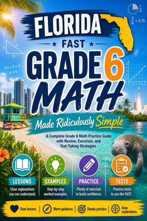 Florida FAST Grade 6 Math Made Ridiculously Simple