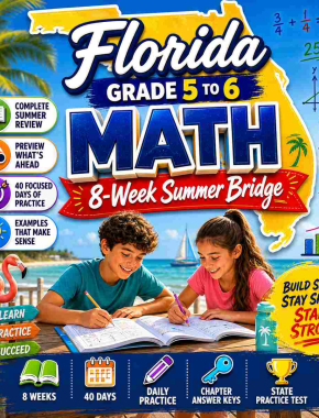 Florida Summer Math Bridge Grade 5 to Grade 6