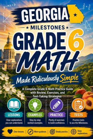 Georgia Milestones Grade 6 Math Made Ridiculously Simple