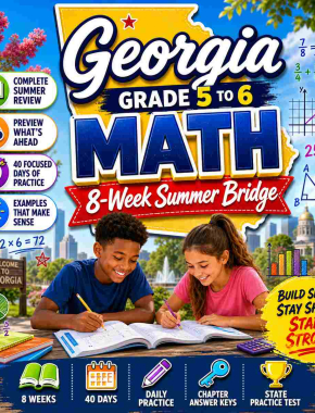 Georgia Summer Math Bridge Grade 5 to Grade 6