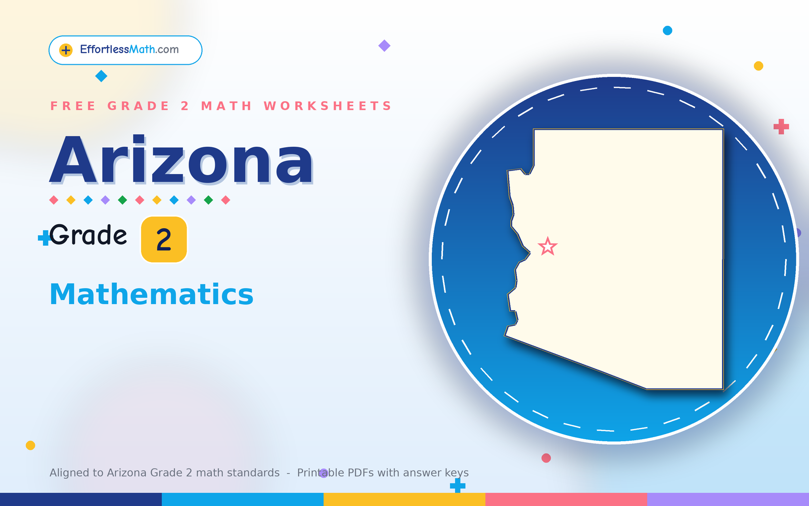 Arizona Grade 2 Math Worksheets — Free Printable PDFs | Effortless Math