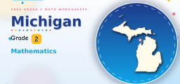 Free Michigan Grade 2 Math Worksheets for Second Graders