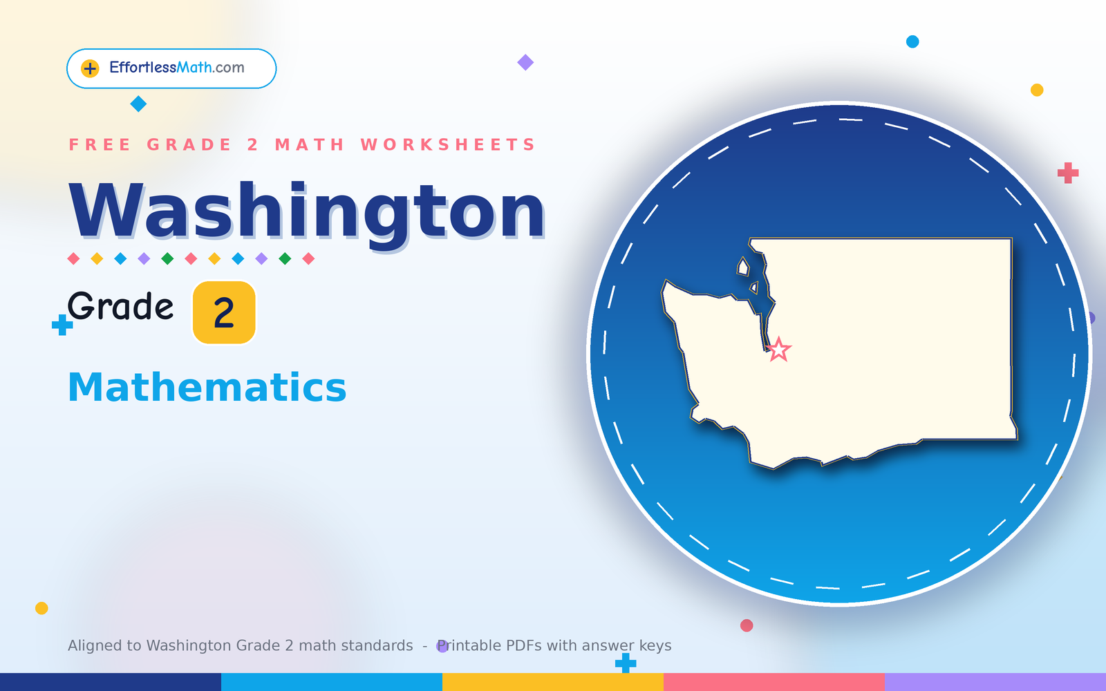 Grade 2 Math Practice for Washington Second Graders | Effortless Math