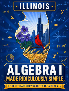Illinois Algebra I Made Ridiculously Simple
