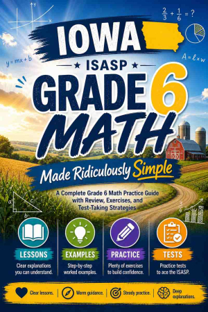 Iowa ISASP Grade 6 Math Made Ridiculously Simple