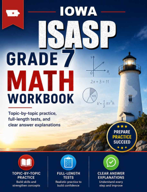 Iowa ISASP 7th Grade Math Workbook