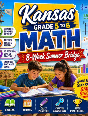 Kansas Summer Math Bridge Grade 5 to Grade 6