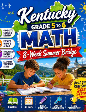 Kentucky Summer Math Bridge Grade 5 to Grade 6