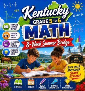Kentucky Summer Math Bridge Grade 5 to Grade 6