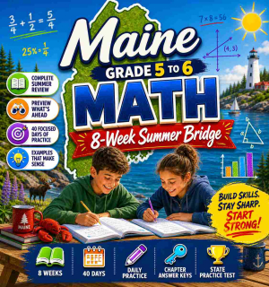 Maine Summer Math Bridge Grade 5 to Grade 6