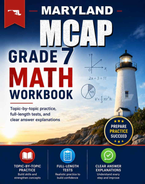 Maryland MCAP 7th Grade Math Workbook