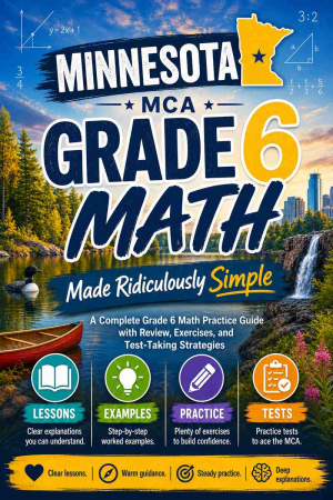 Minnesota MCA-III Grade 6 Math Made Ridiculously Simple