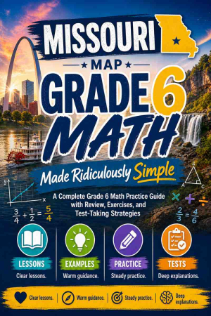 Missouri MAP Grade 6 Math Made Ridiculously Simple