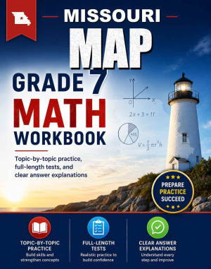 Missouri MAP 7th Grade Math Workbook