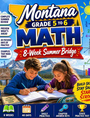 Montana Summer Math Bridge Grade 5 to Grade 6