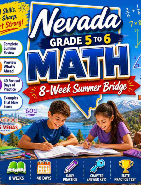 Nevada Summer Math Bridge Grade 5 to Grade 6