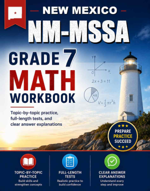 New Mexico NM-MSSA 7th Grade Math Workbook