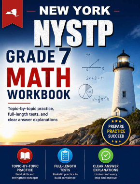 New York NYSTP 7th Grade Math Workbook