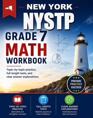 New York NYSTP 7th Grade Math Workbook
