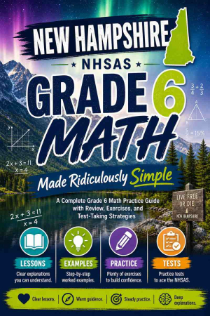 New Hampshire NH SAS Grade 6 Math Made Ridiculously Simple