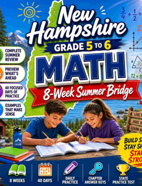 New Hampshire Summer Math Bridge Grade 5 to Grade 6