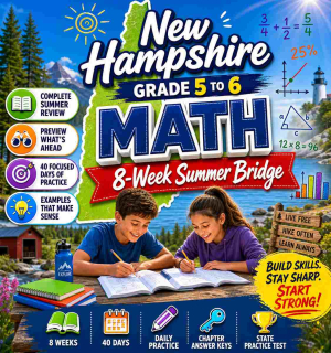 New Hampshire Summer Math Bridge Grade 5 to Grade 6