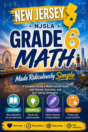 New Jersey NJSLA Grade 6 Math Made Ridiculously Simple