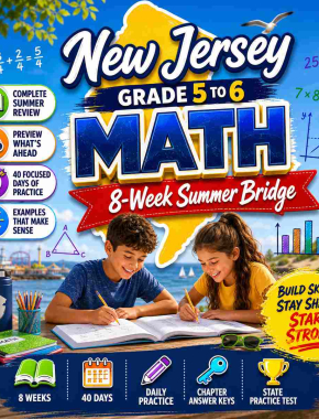 New Jersey Summer Math Bridge Grade 5 to Grade 6