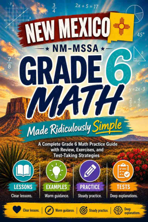 New Mexico NM-MSSA Grade 6 Math Made Ridiculously Simple