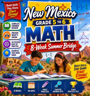 New Mexico Summer Math Bridge Grade 5 to Grade 6
