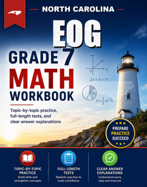 North Carolina EOG 7th Grade Math Workbook