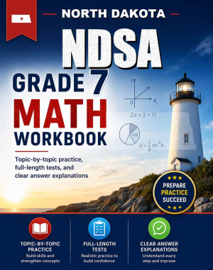 North Dakota NDSA 7th Grade Math Workbook