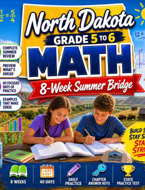 North Dakota Summer Math Bridge Grade 5 to Grade 6