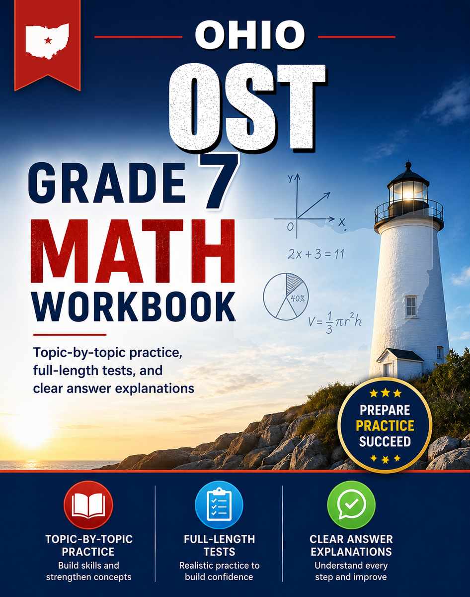 Ohio OST 7th Grade Math Workbook